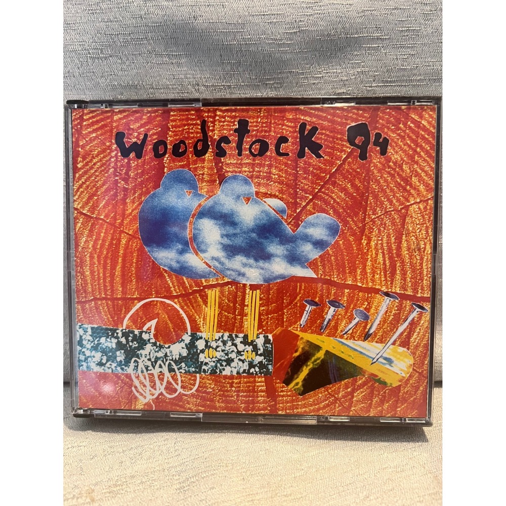 Woodstock 94 Live 2 CD Compilation Metallica Green Day Nine Inch Nails 1994